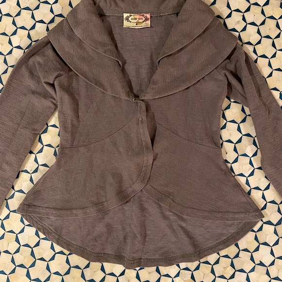 Joyfolie Janis Peplum Jacket size 5 - Picture 6 of 8